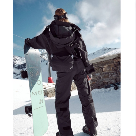 Free People Zephyr Ski Shell Pants in Black Combo - NWT - Picture 15 of 17